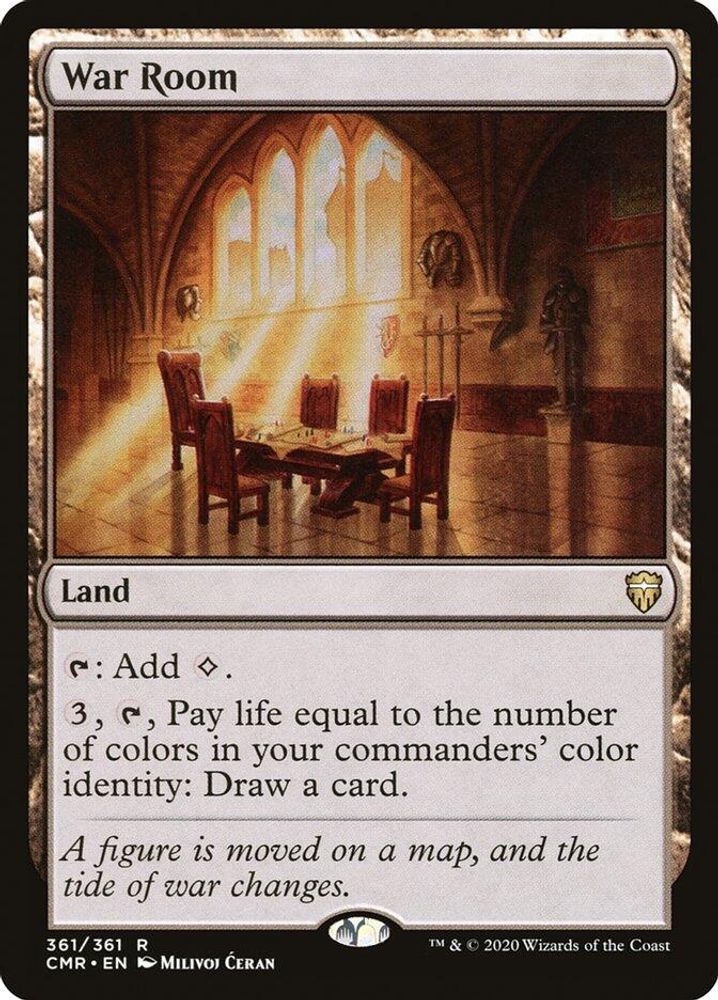 War Room · 361 · Commander Legends · Non-foil