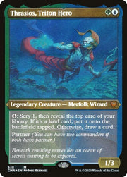 Thrasios, Triton Hero · 538 · Commander Legends · Etched Foil