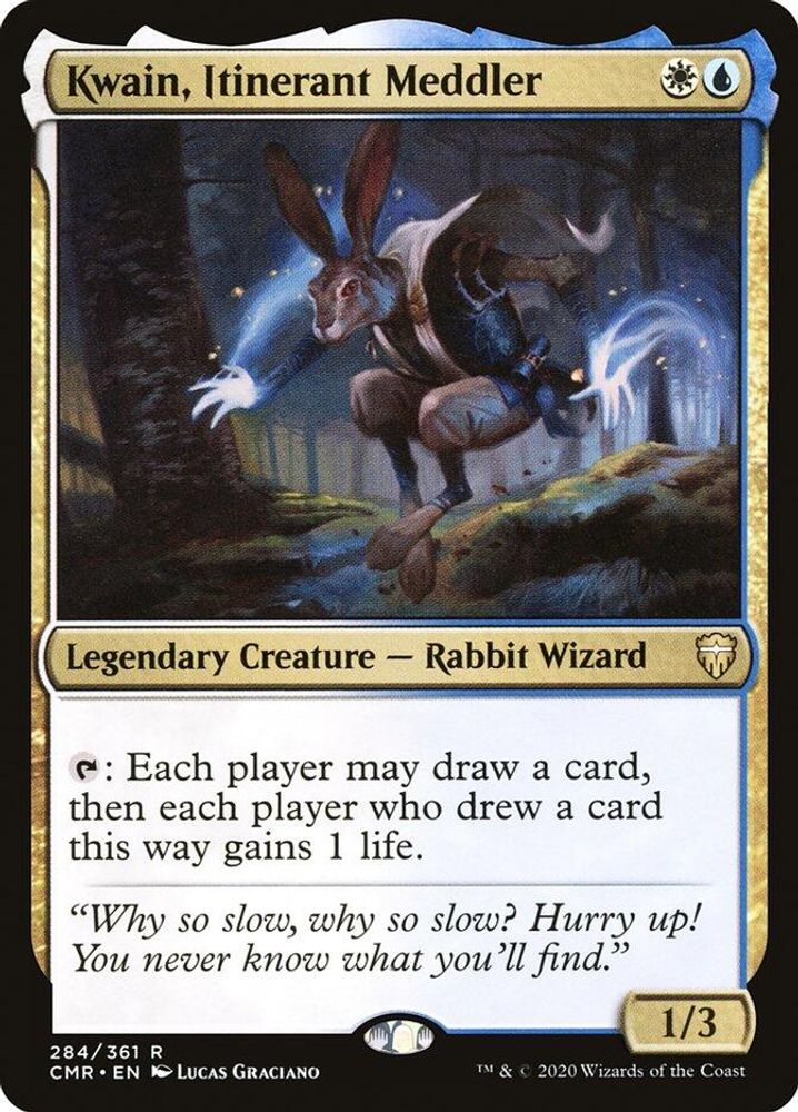 Kwain, Itinerant Meddler · 284 · CMR · Non-foil