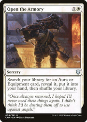 Open the Armory · 34 · CMR · Non-foil