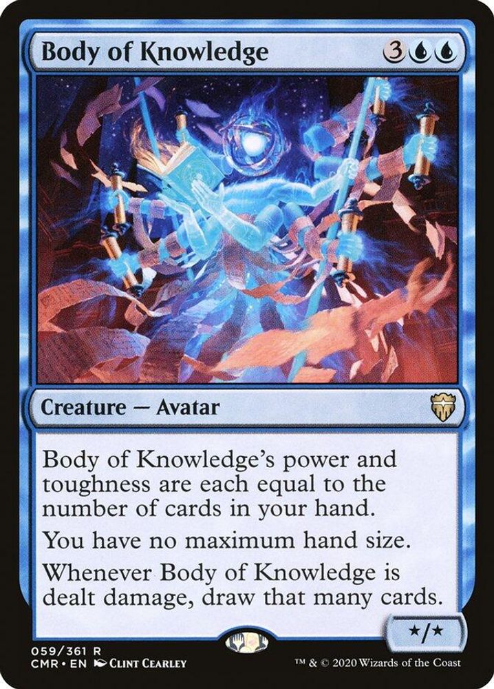 Body of Knowledge · 59 · Commander Legends · Non-foil