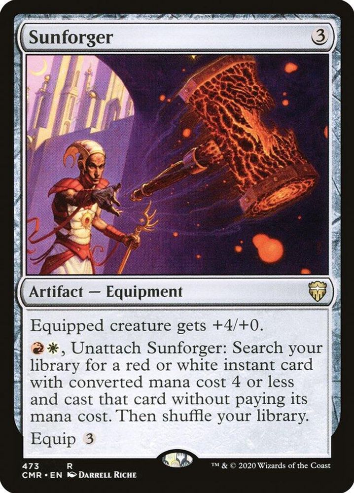Sunforger · 473 · Commander Legends · Non-foil