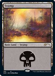Swamp (105) (Bob Ross) · 105 · Secret Lair Drop Series · Non-foil
