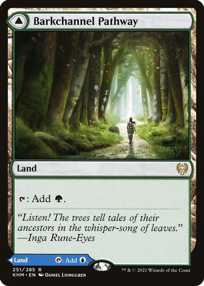 Barkchannel Pathway · 251 · Kaldheim · Non-foil