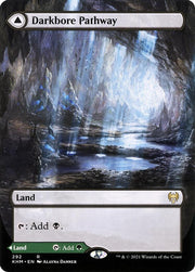 Darkbore Pathway (Borderless) · 292 · Kaldheim · Non-foil