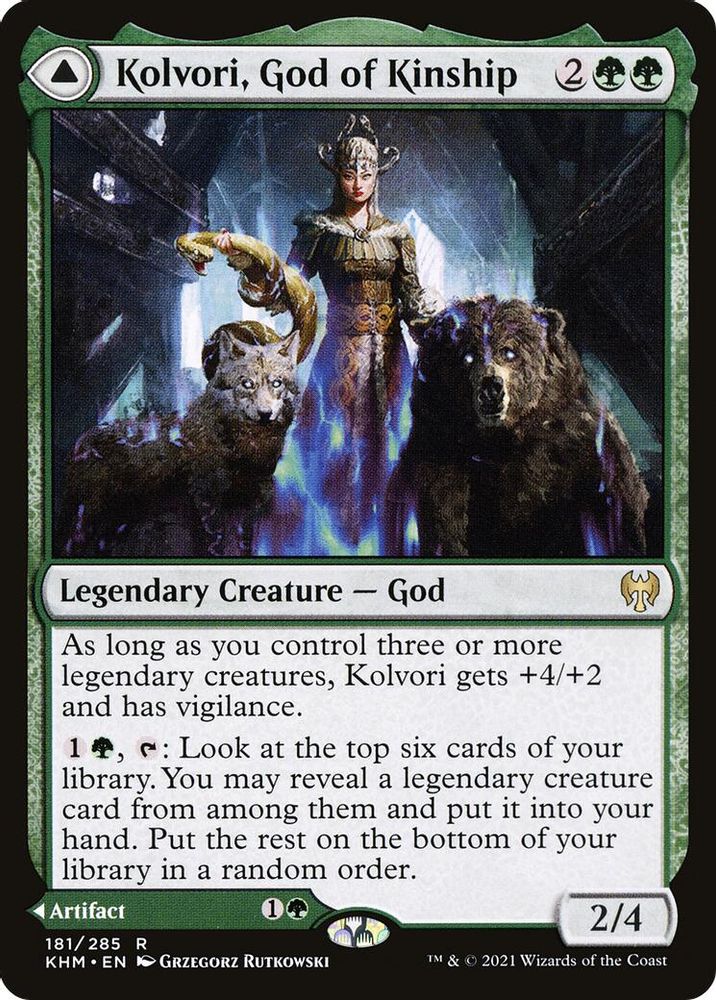 Kolvori, God of Kinship · 181 · Kaldheim · Foil