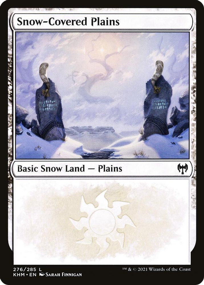 Snow-Covered Plains (276) · 276 · KHM · Non-foil