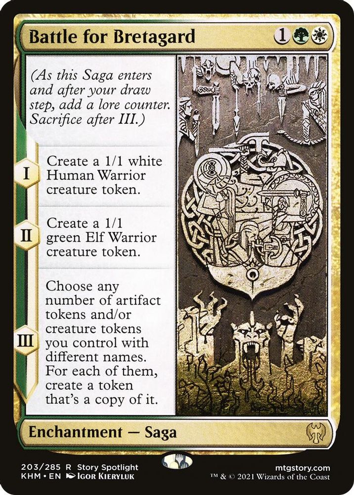 Battle for Bretagard · 203 · Kaldheim · Foil