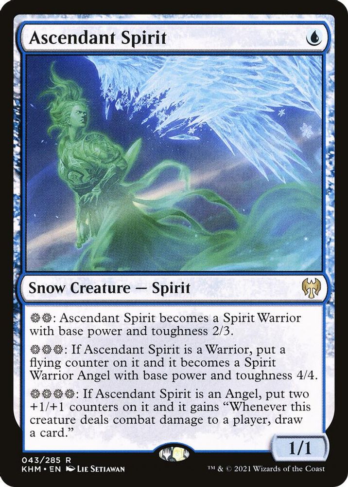 Ascendant Spirit · 43 · Kaldheim · Non-foil
