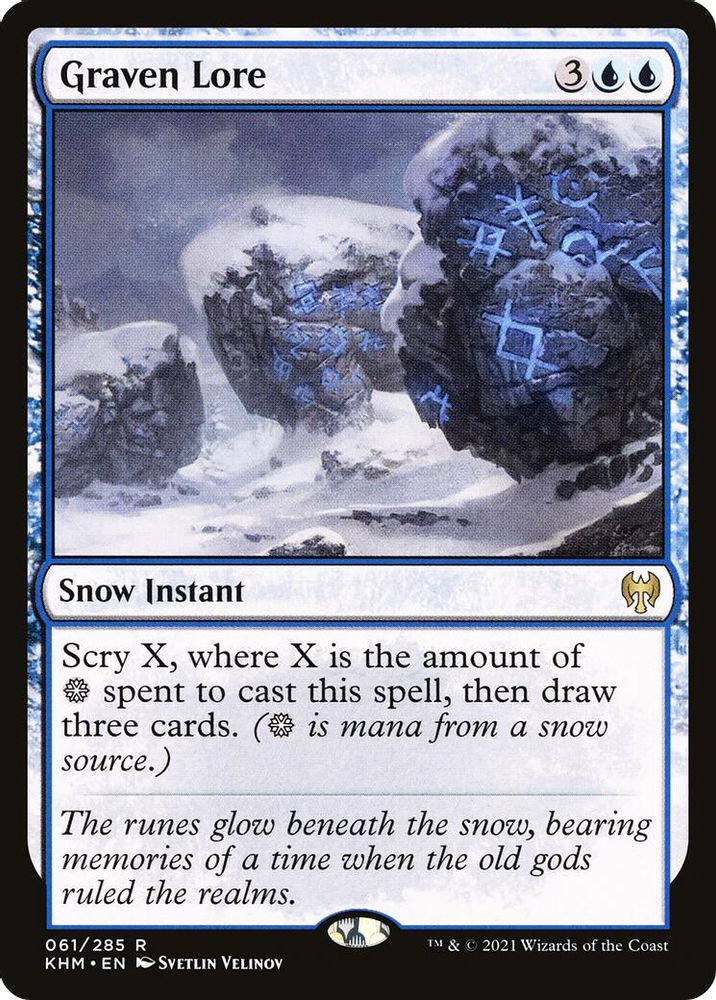 Graven Lore · 61 · Kaldheim · Non-foil