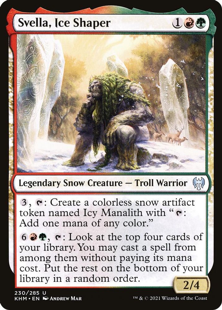 Svella, Ice Shaper · 230 · KHM · Foil