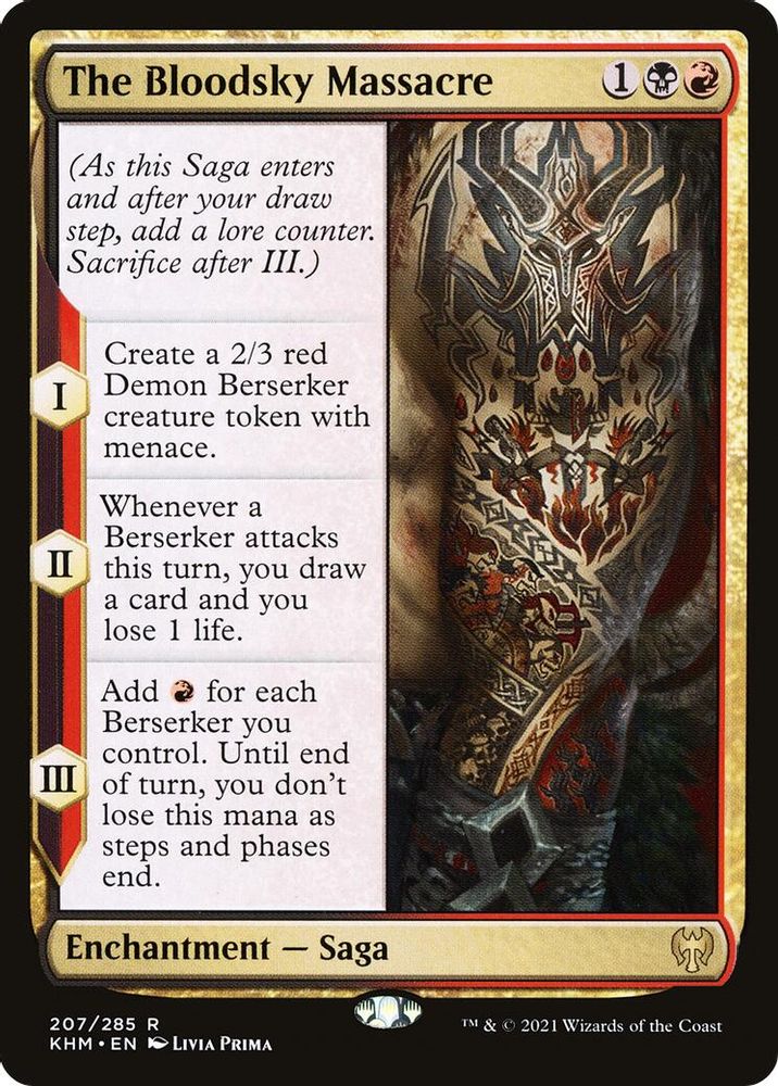 The Bloodsky Massacre · 207 · Kaldheim · Non-foil