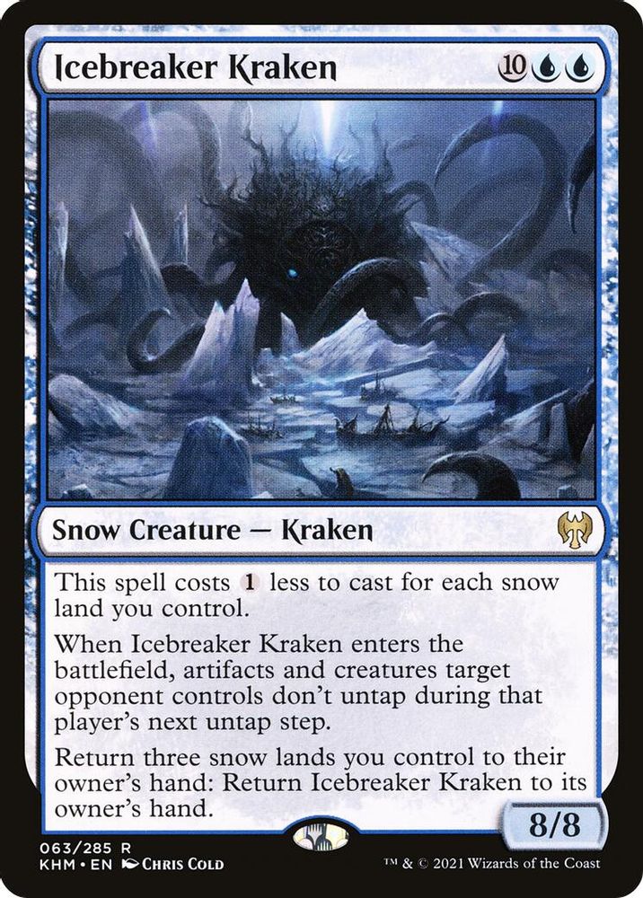 Icebreaker Kraken · 63 · Kaldheim · Non-foil