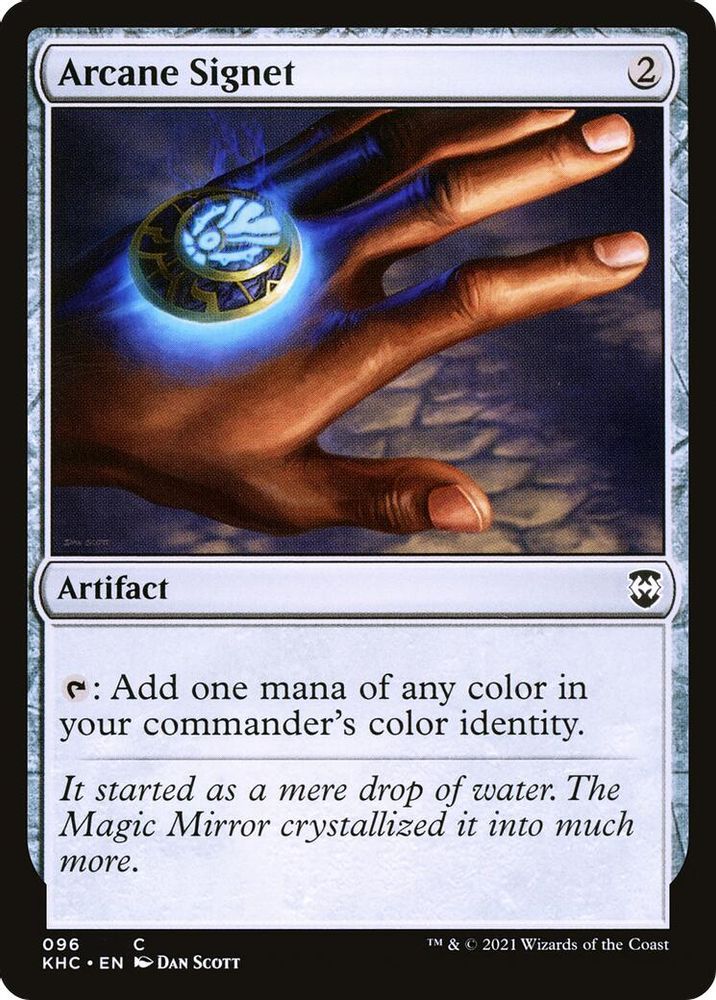 Arcane Signet · 96 · Commander: Kaldheim · Non-foil