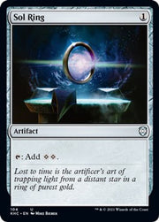 Sol Ring · 104 · Commander: Kaldheim · Non-foil