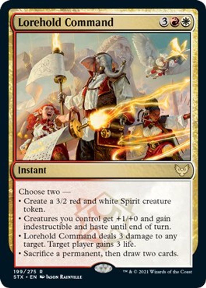 Lorehold Command · 199 · STX · Non-foil