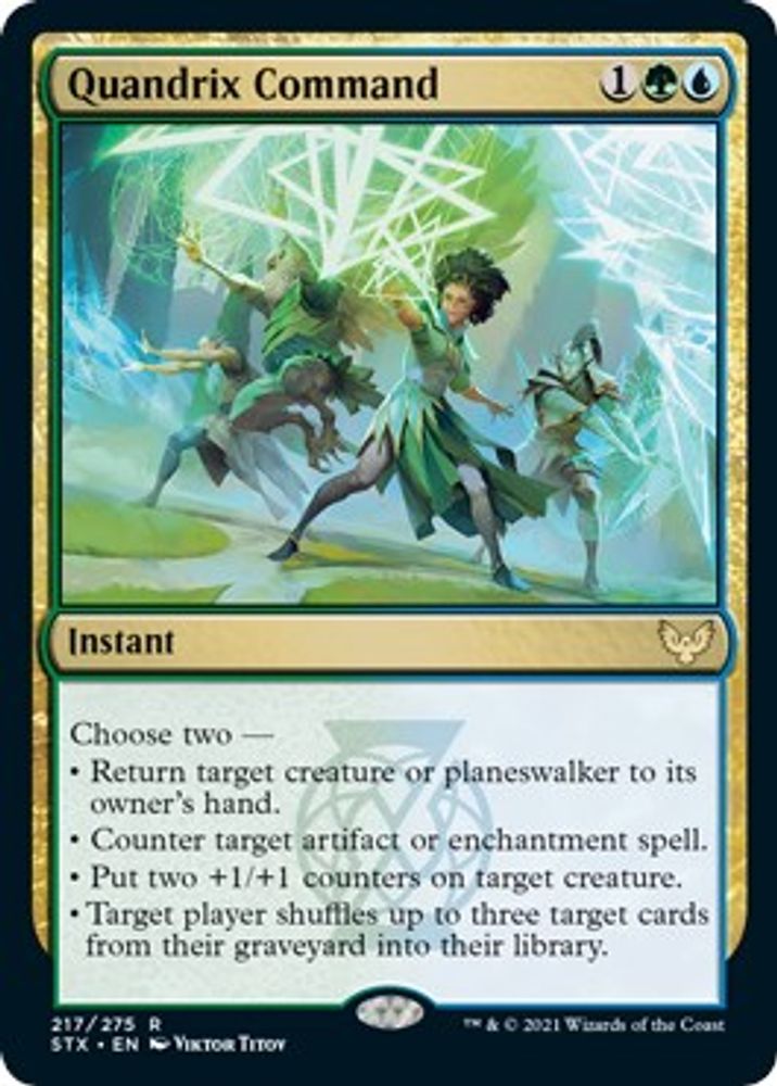 Quandrix Command · 217 · STX · Non-foil
