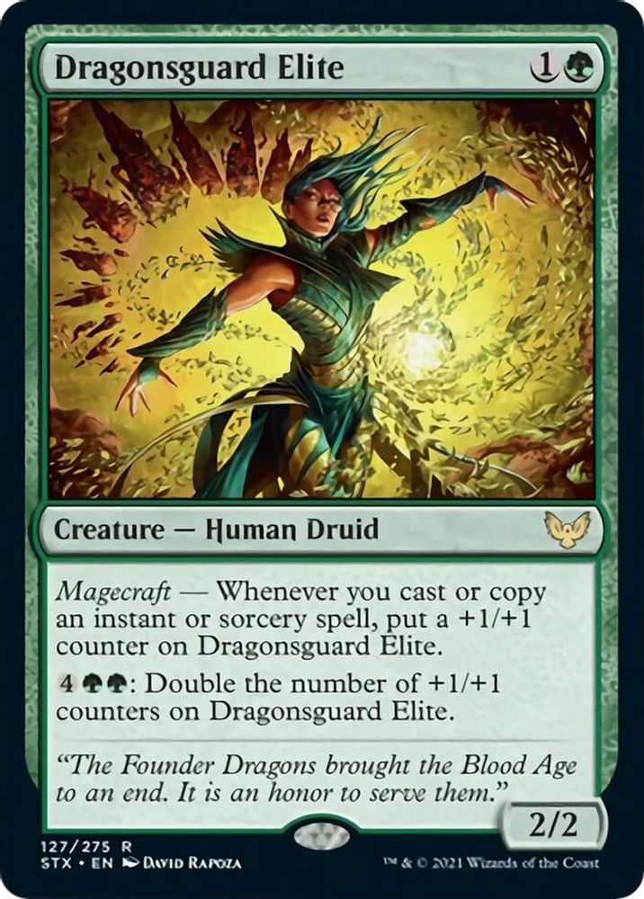 Dragonsguard Elite · 127 · STX · Non-foil