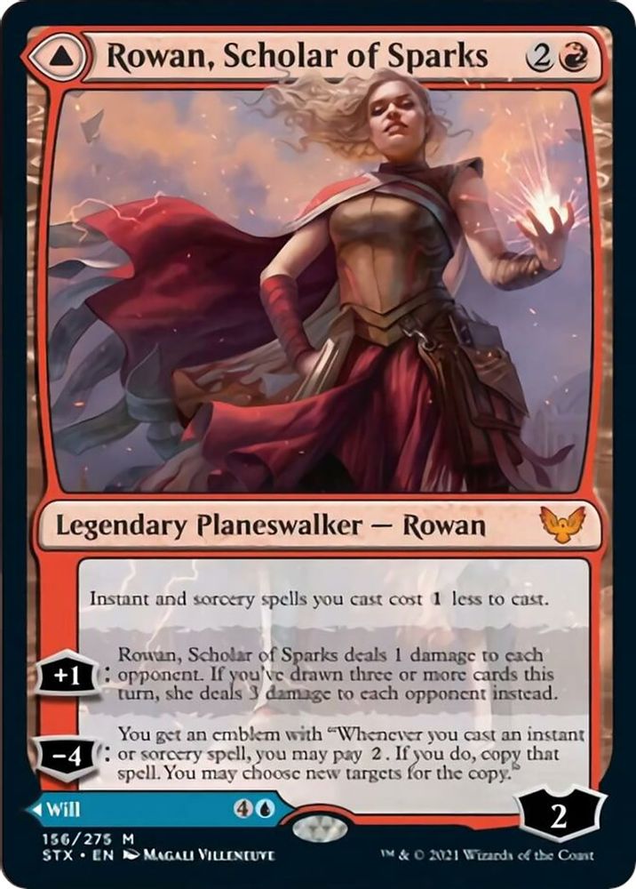Rowan, Scholar of Sparks · 156 · STX · Non-foil