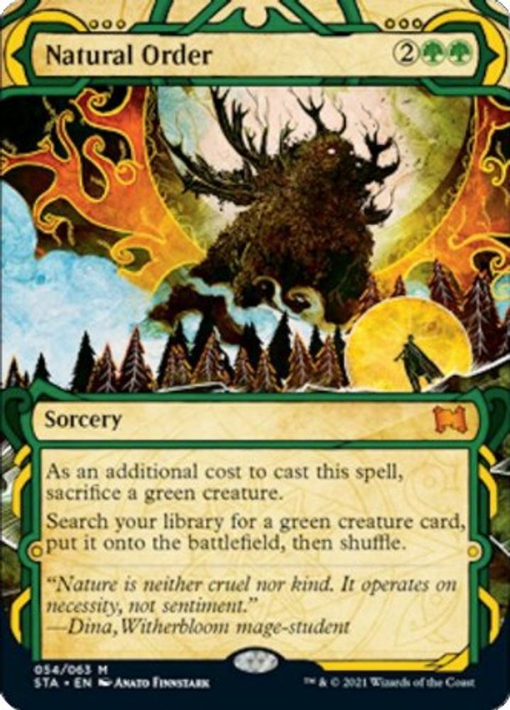 Natural Order · 54 · Strixhaven: Mystical Archive · Non-foil
