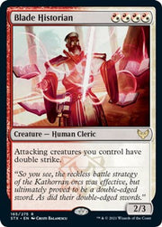 Blade Historian · 165 · Strixhaven: School of Mages · Foil