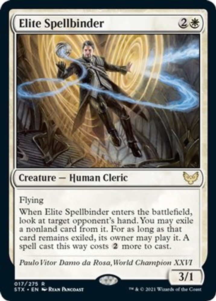 Elite Spellbinder · 17 · Strixhaven: School of Mages · Foil