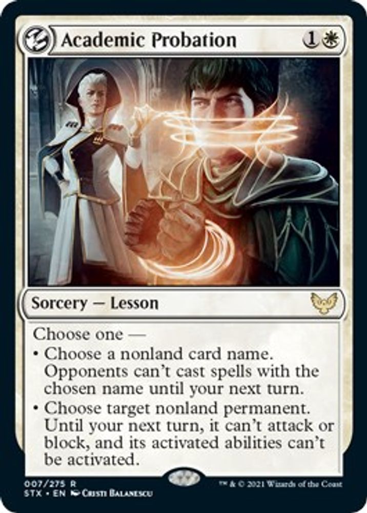 Academic Probation · 7 · STX · Non-foil