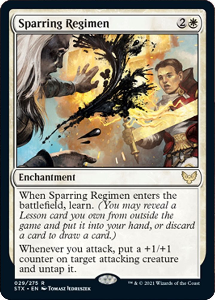 Sparring Regimen · 29 · STX · Foil
