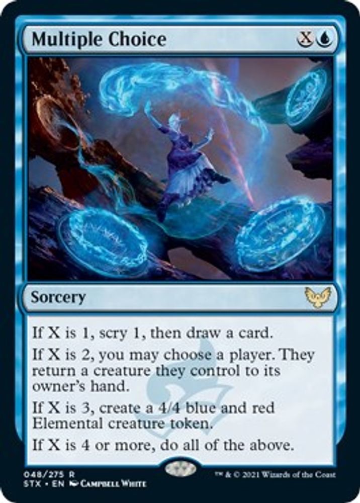 Multiple Choice · 48 · STX · Non-foil