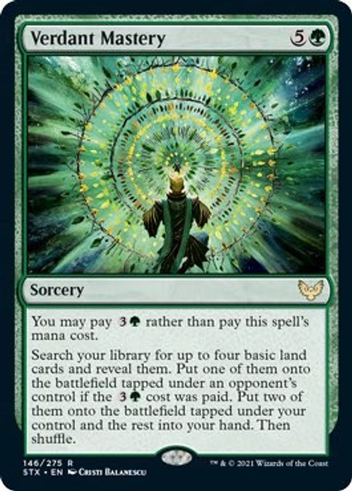 Verdant Mastery · 146 · STX · Non-foil