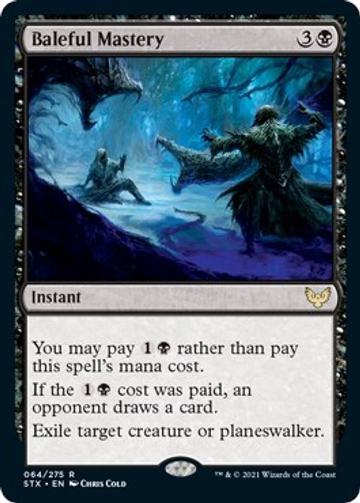 Baleful Mastery · 64 · STX · Non-foil