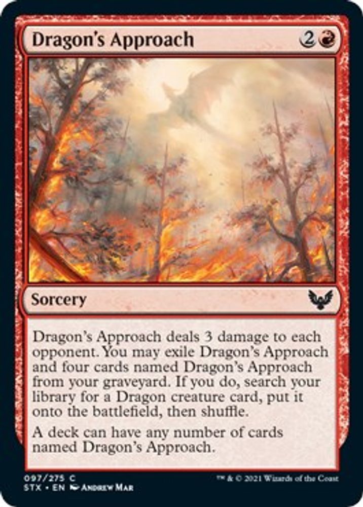 Dragon's Approach · 97 · Strixhaven: School of Mages · Non-foil