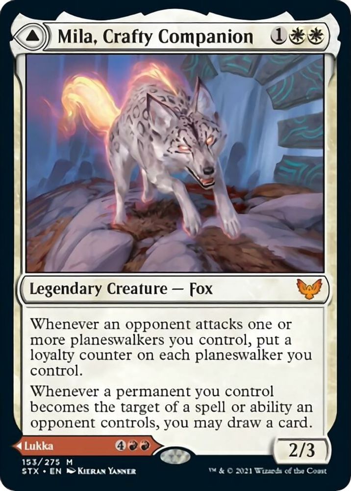 Mila, Crafty Companion · 153 · Strixhaven: School of Mages · Foil