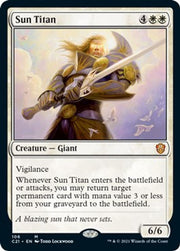 Sun Titan · 106 · Commander 2021 · Non-foil