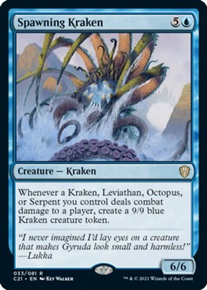 Spawning Kraken · 33 · C21 · Non-foil