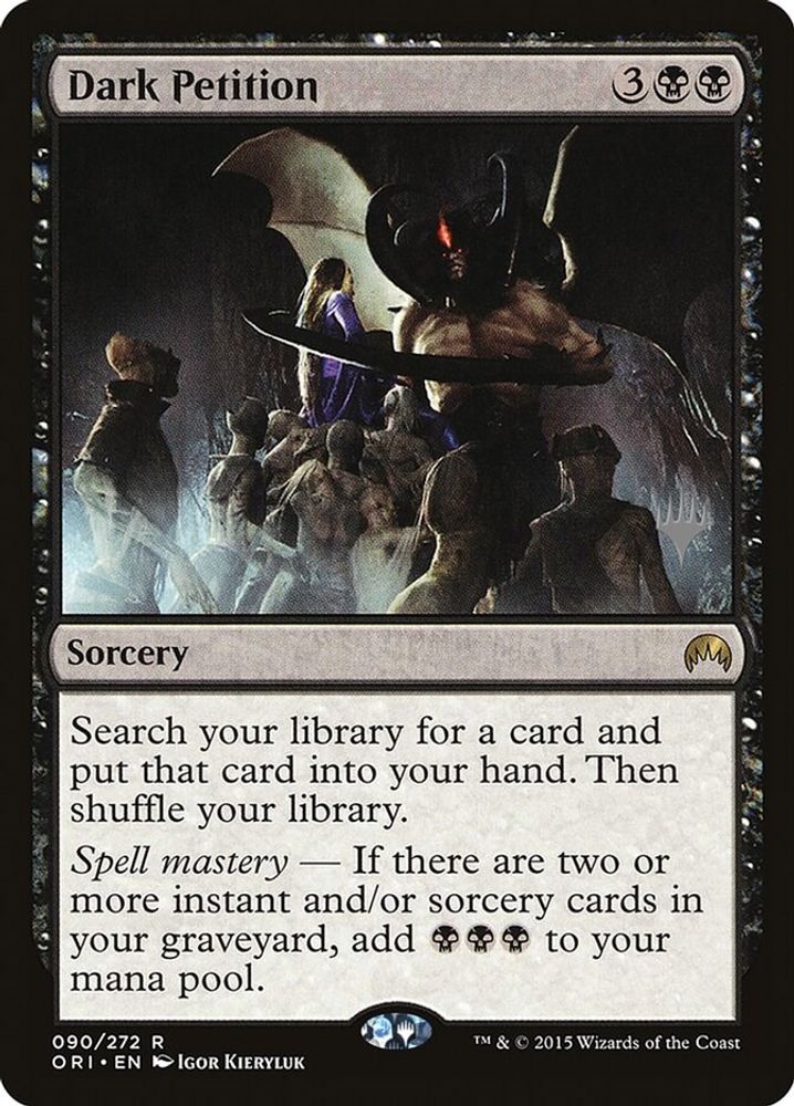 Dark Petition · 90 · PORI · Non-foil