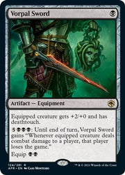 Vorpal Sword · 124 · Adventures in the Forgotten Realms · Non-foil