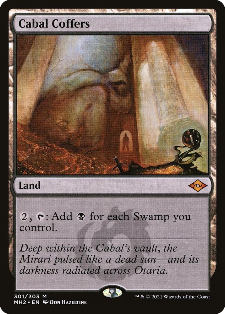 Cabal Coffers · 301 · Modern Horizons 2 · Non-foil