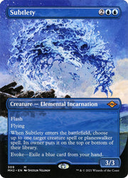 Subtlety (Borderless) · 309 · Modern Horizons 2 · Non-foil