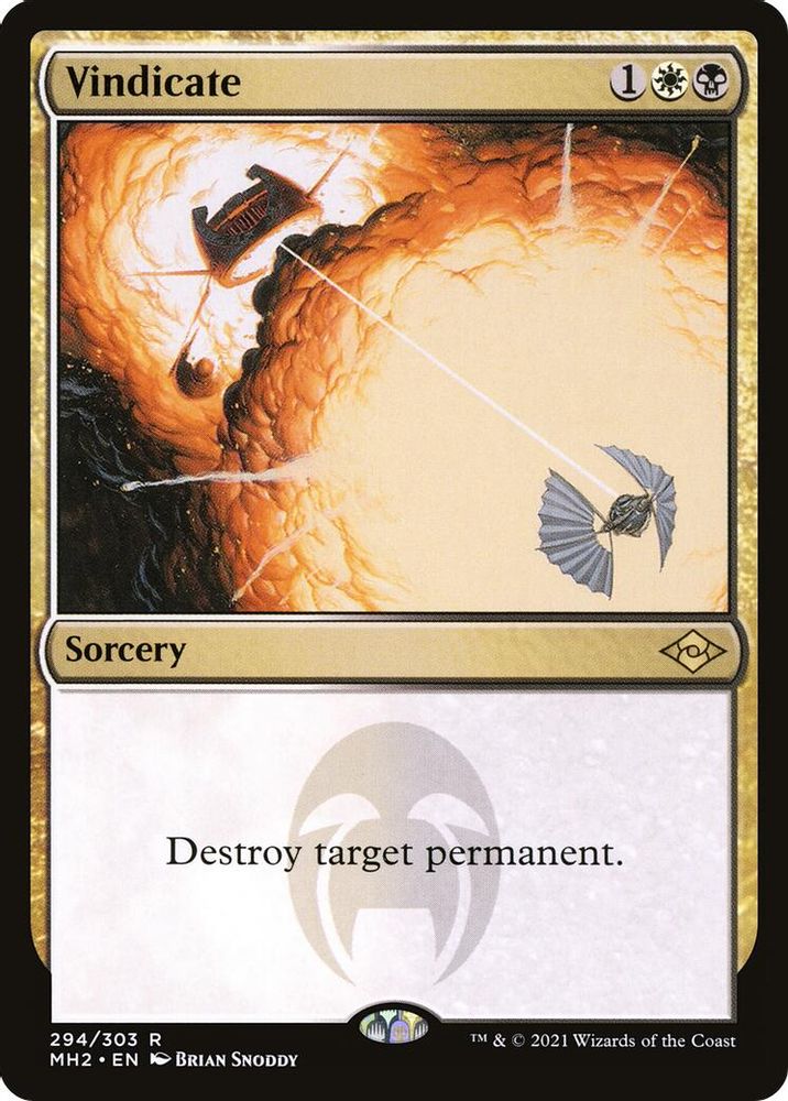 Vindicate · 294 · Modern Horizons 2 · Non-foil