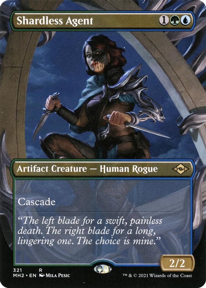 Shardless Agent (Borderless) · 321 · Modern Horizons 2 · Foil