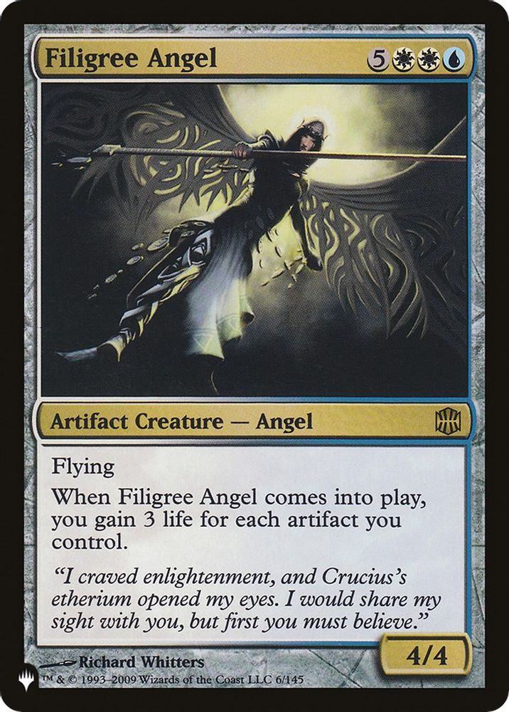 Filigree Angel · 6/145 · PLST · Non-foil