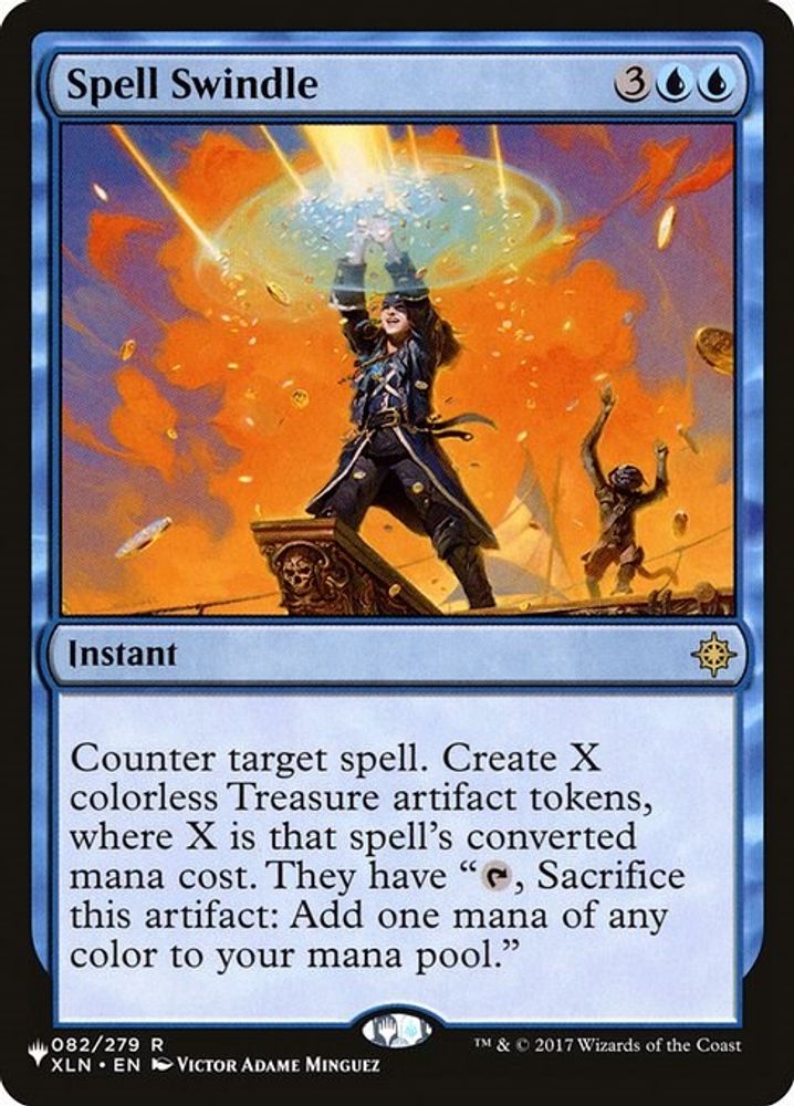 Spell Swindle · 082/279 · The List Reprints · Non-foil