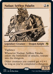 Nadaar, Selfless Paladin (Showcase) · 303 · Adventures in the Forgotten Realms · Non-foil