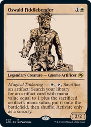 Oswald Fiddlebender (Showcase) · 304 · Adventures in the Forgotten Realms · Foil