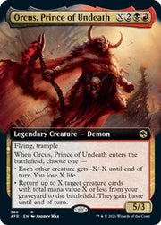 Orcus, Prince of Undeath (Extended Art) · 388 · Adventures in the Forgotten Realms · Foil