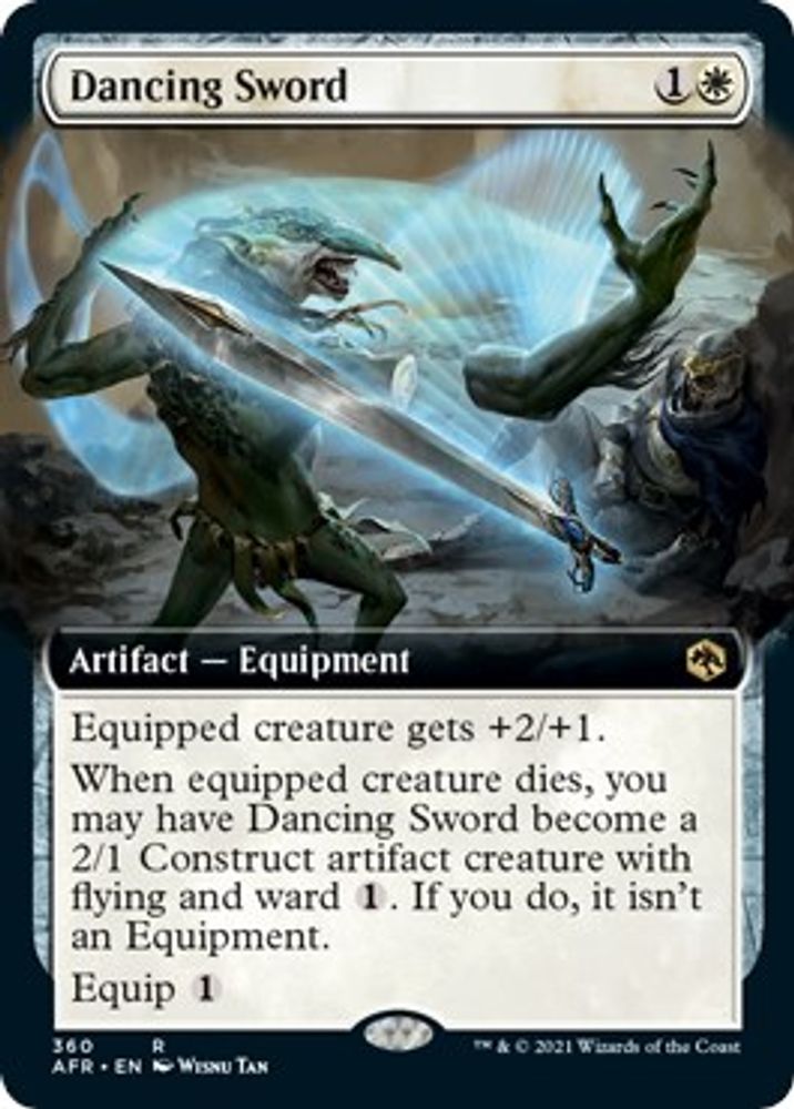 Dancing Sword (Extended Art) · 360 · Adventures in the Forgotten Realms · Non-foil
