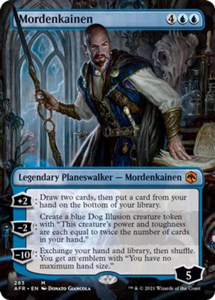 Mordenkainen (Borderless) · 283 · Adventures in the Forgotten Realms · Non-foil