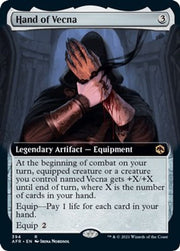 Hand of Vecna (Extended Art) · 394 · Adventures in the Forgotten Realms · Non-foil