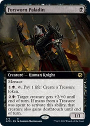 Forsworn Paladin (Extended Art) · 375 · Adventures in the Forgotten Realms · Foil